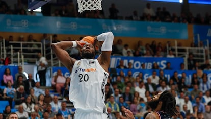 Bruno Fernando, ante el Breogán.