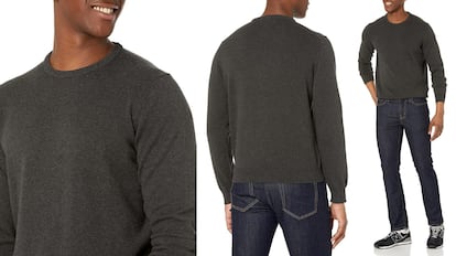 Este jersey fino para hombre es ideal para el entretiempo.