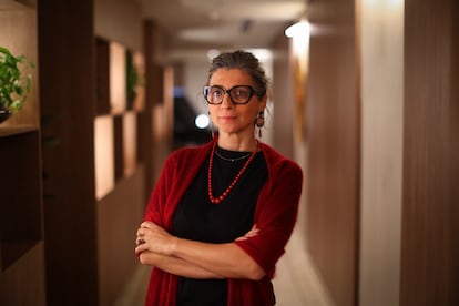 Francesca Albanese, en Bogotá, el 17 de julio de 2025. 