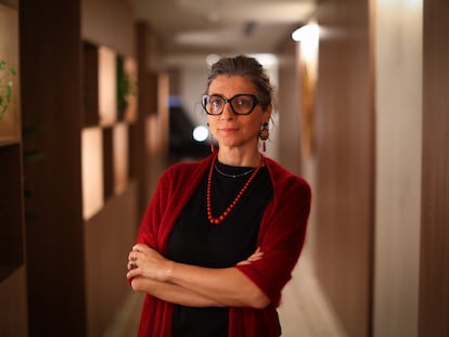 Francesca Albanese, en Bogotá, el 17 de julio de 2025.