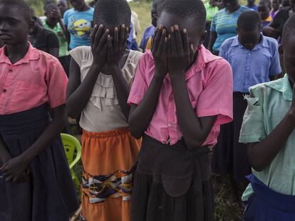 Los refugiados de Sudán del Sur