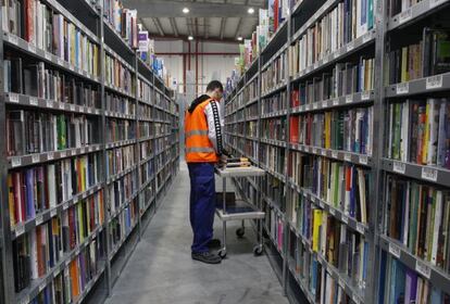Centro logístico de Amazon en San Fernando de Henares (Madrid).