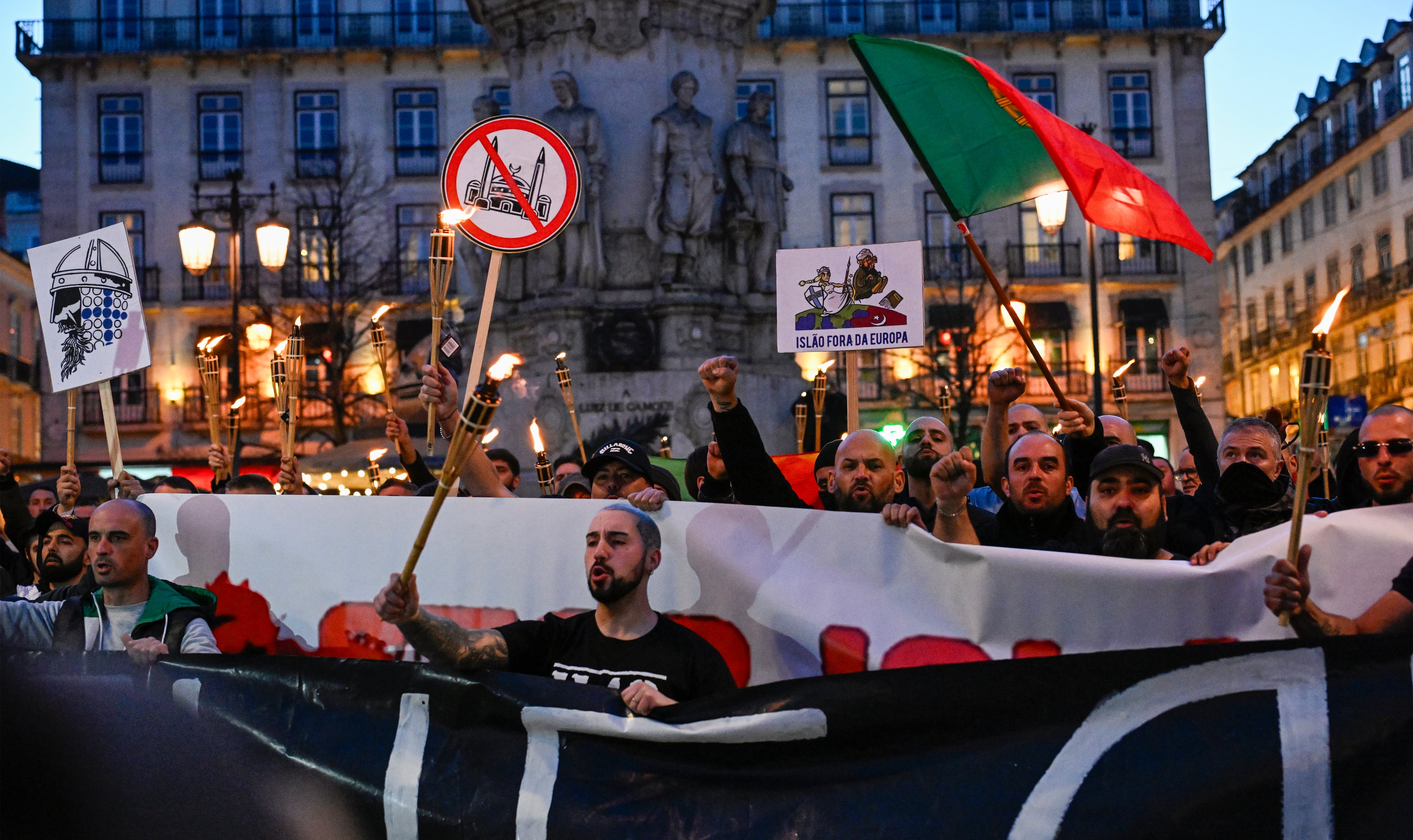 El aumento de casos de violencia de extrema derecha inquieta a Portugal
