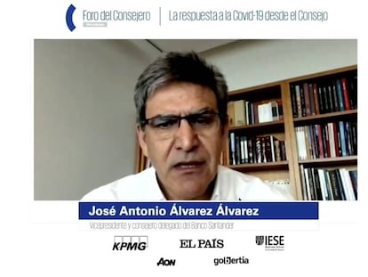 José Antonio Álvarez Álvarez, vicepresidente y consejero delegado de Banco Santander. 