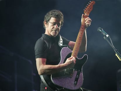 Lou Reed, en el concierto que dio en el FIB en 2004.