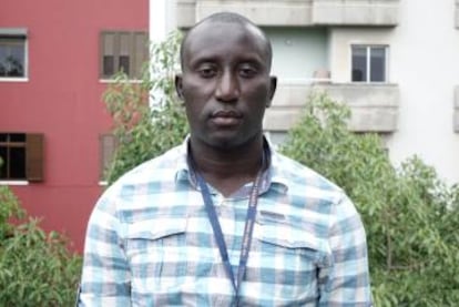 Djidiack Faye, de la Universidad Gaston Berger, en Saint Louis, Senegal.
