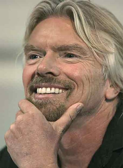 Richard Branson, el pasado febrero.