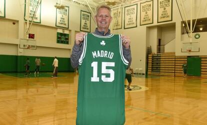 Danny Ainge, presidente de operaciones de los Celtics.