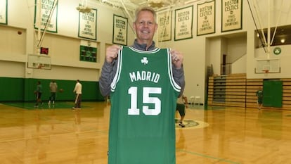 Danny Ainge, presidente de operaciones de los Celtics.