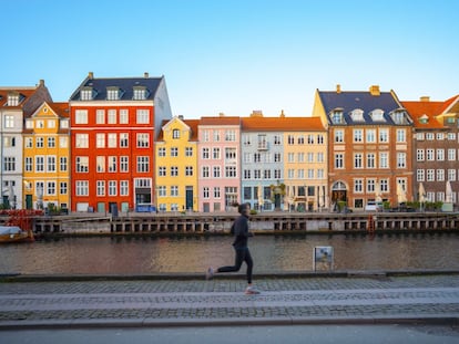 El barrio portuario de Nyhavn, en Copenhague.