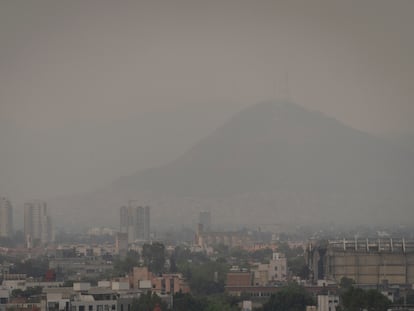 La zona norte de la Ciudad de México, este martes.