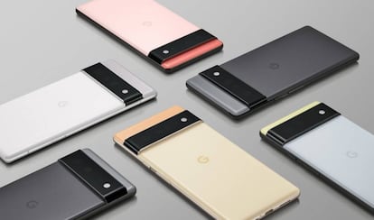 Diseño del Google Pixel 6