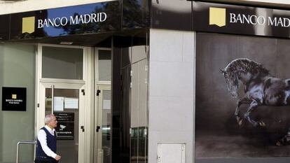 La sucursal de Banco Madrid de la capital tinerfe&ntilde;a. EFE/Archivo