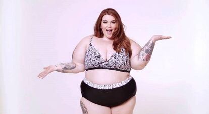 La modelo Tess Holliday.