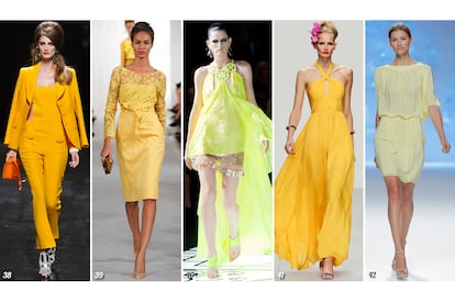 38. Moschino. 39. Óscar de la Renta. 40. Atelier Versace. 41. Issa. 42. Sita Murt.