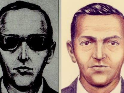 Foto de archivo de D.B. Cooper del FBI.