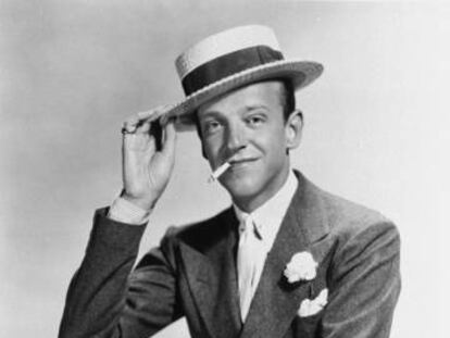 El actor Fred Astaire en una foto de 1935. 