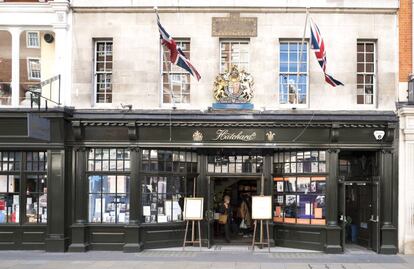 Escaparate de la librería Hatchards.