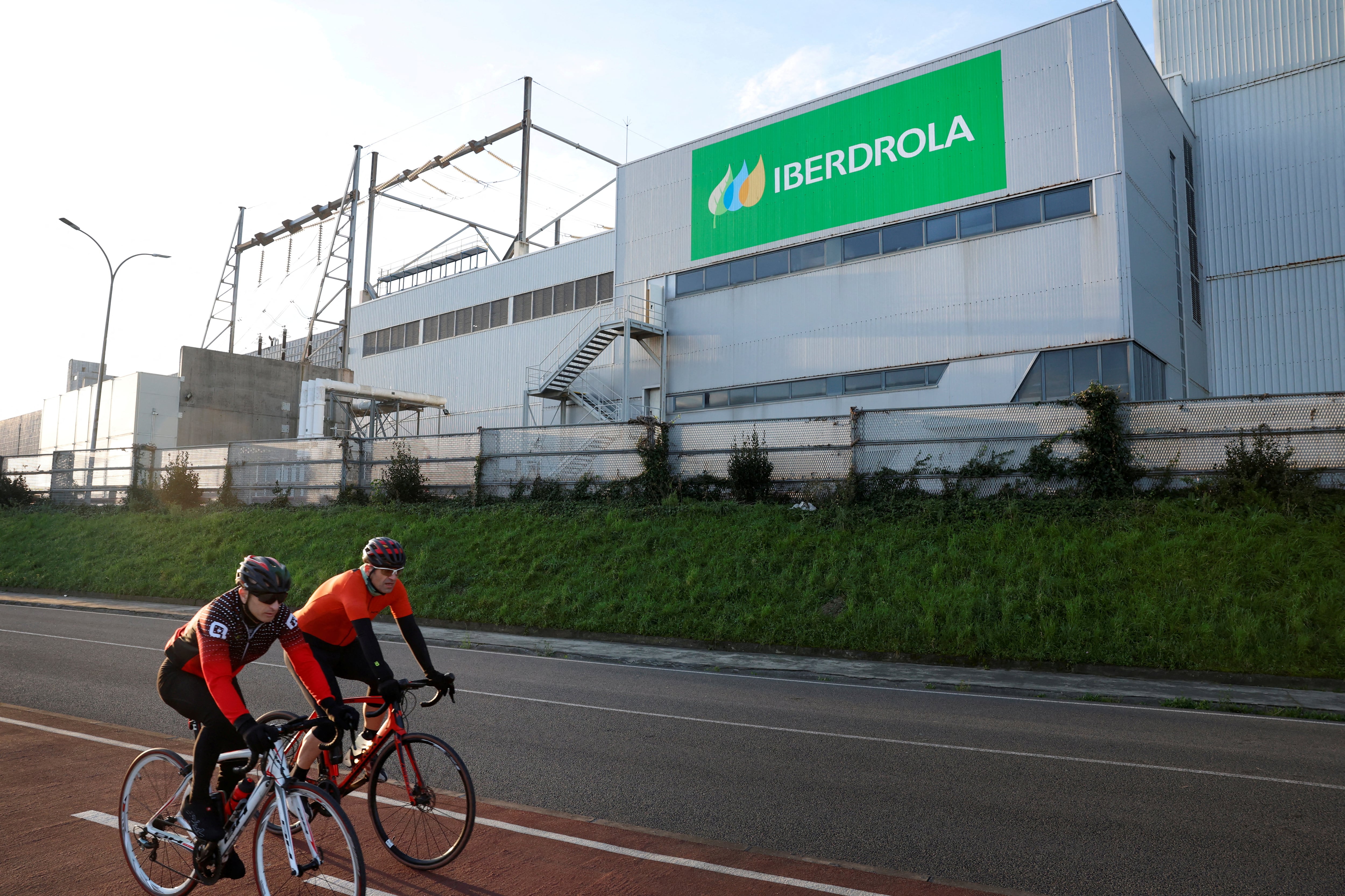 Subestación eléctrica de Iberdrola en Santurce. 