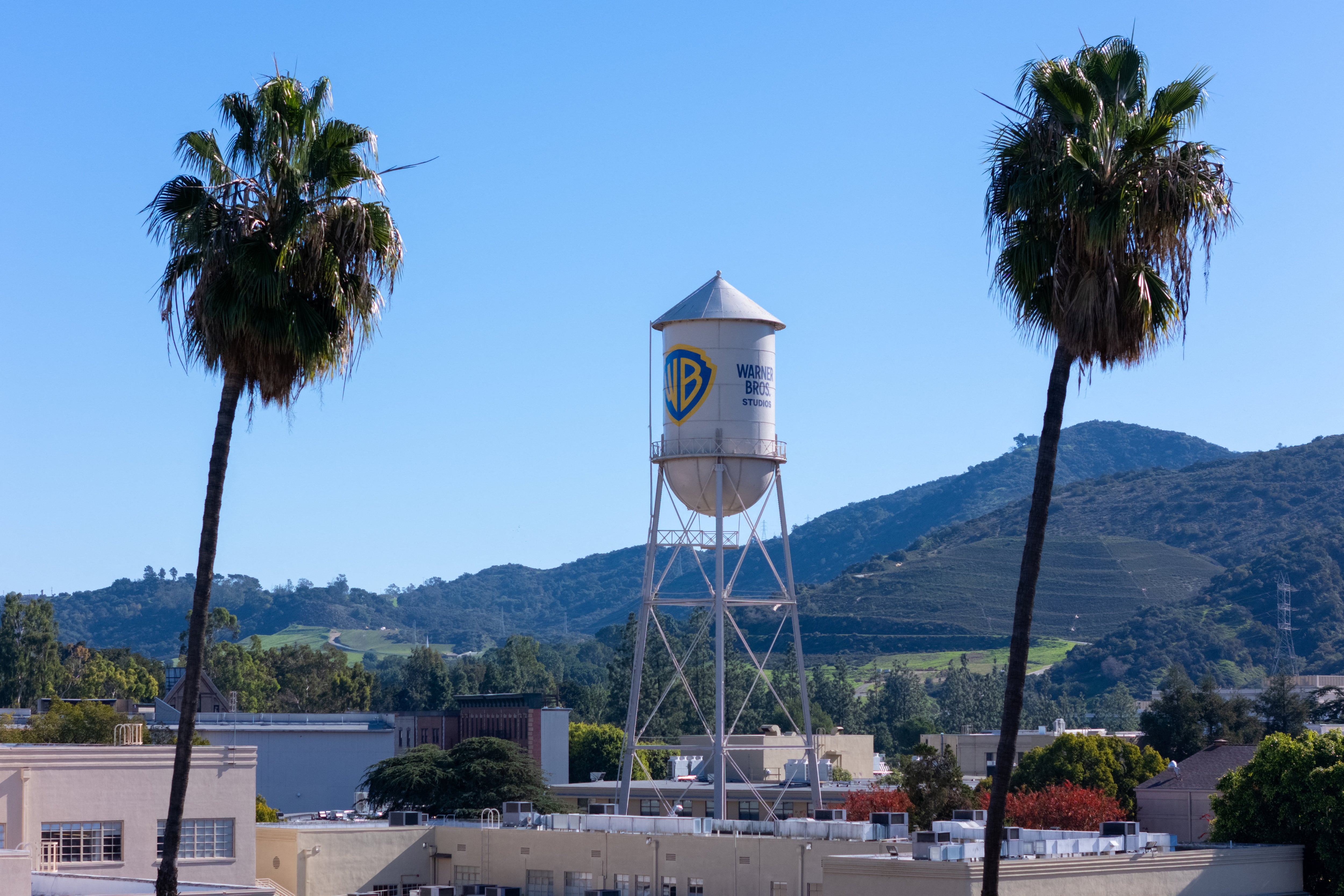 Los estudios de Warner Bros. en Burbank, Los Ángeles. 