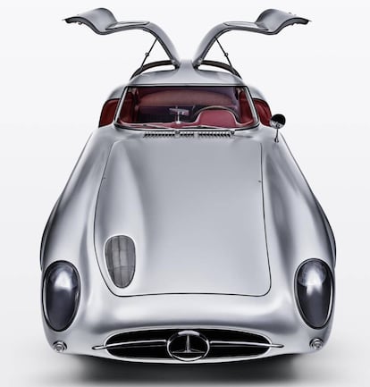 El Mercedes-Benz 300 SLR Uhlenhaut Coupé.