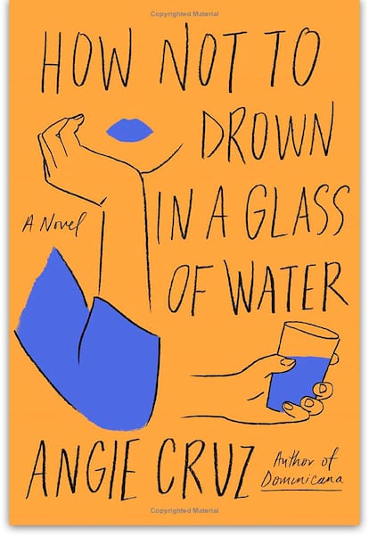 Portada de libro How Not to Drown in a Glass of Water de Angie Cruz.