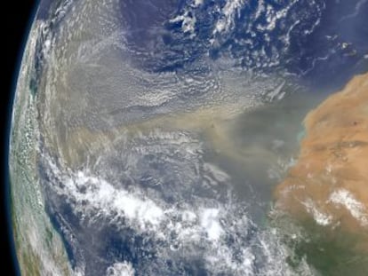 El polvo sahariano sobre el océano alteró el patrón de lluvias hace 11.000 años