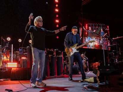 El grupo The Who actúa en el Palau Sant Jordi de Barcelona. Kike Rincón / Europa Press