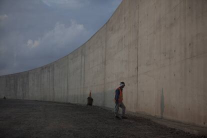 Un trabajador de la construcción en una obra del estado de Veracruz