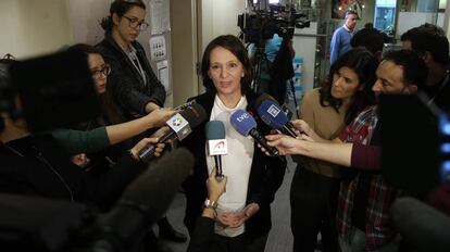 Carolina Bescansa, diputada de Podemos.