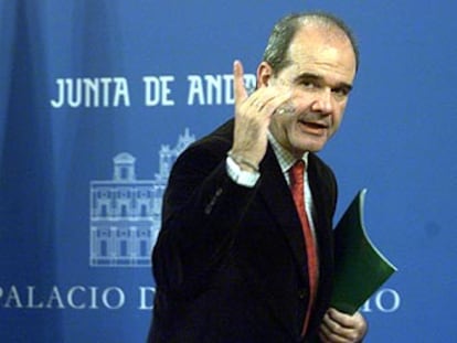 El presidente de la Junta de Andalucía, Manuel Chaves.