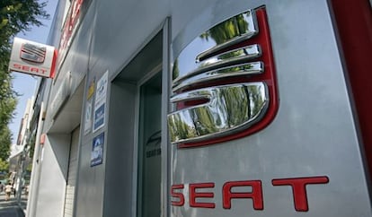 Seat&rsquo;s official sales outlet in Madrid.