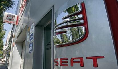 Seat&rsquo;s official sales outlet in Madrid.