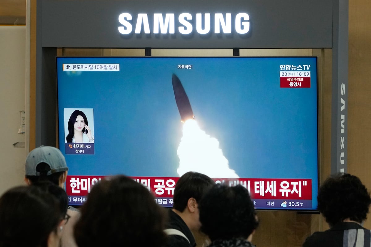 Seúl alerta del lanzamiento de una decena de misiles de corto alcance desde Corea del Norte al mar de Japón