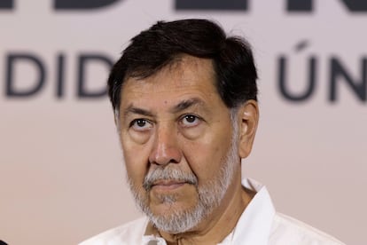 Gerardo Fernandez Noroña en Ciudad de México, en noviembre de 2023.