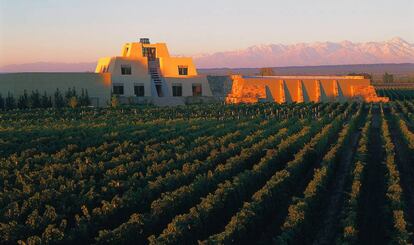 Bodega Catena Zapata, en Agrelo, en la provincia argentina de Mendoza.&nbsp;