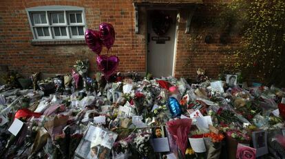 Tributo a George Michael, en su casa de Oxfordshire.