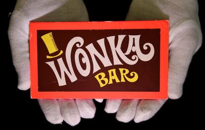 Una barrita del Wonka Bar, la película de 1971, Willy Wonka y la Fábrica de Chocolate. 