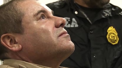 Una imagen de Joaquín Guzmán proporcionada por la DEA.