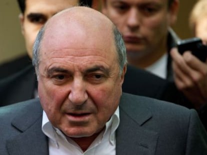 El oligarca Boris Berezovsky en Londres el pasado agosto. 