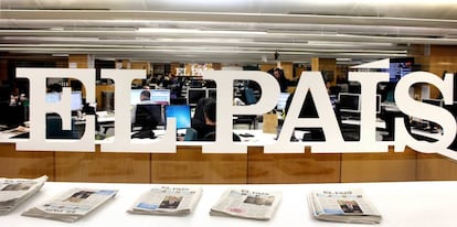 Redação do EL PAÍS na Espanha.