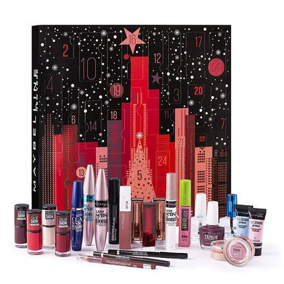 Por su parte, Maybelline acaba de presentar su calendario de adviento de 2019, uno de los best-sellers de belleza de la temporada. Un total de 24 productos de maquillaje de la marca -entre ellos algunos que aún no están a la venta en España- con un 20% de descuento por Black Friday.