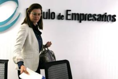 La presidenta del Círculo de Empresarios, Mónica de Oriol. EFE/Archivo