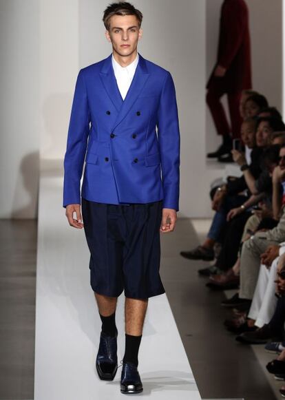 Modelo de Jil Sander.