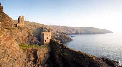 Una antigua mina en Botallack, localidad de Cornualles.