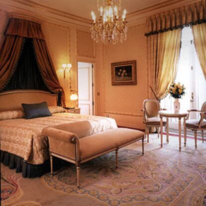 Suite real del Hotel Ritz de Madrid.