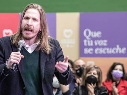 Pablo Fernández, coportavoz estatal de Podemos. 