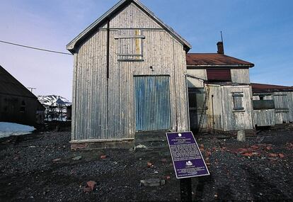 La casa donde este terminó su travesía, en Georgia del Sur.