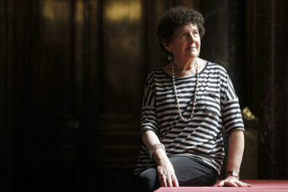 La escritora y ensayista mexicana Margo Glantz, ayer en la sede de la Casa de América en Madrid