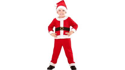 Traje de Papá Noel para niños